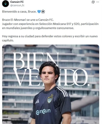 Así le dio la bienvenida