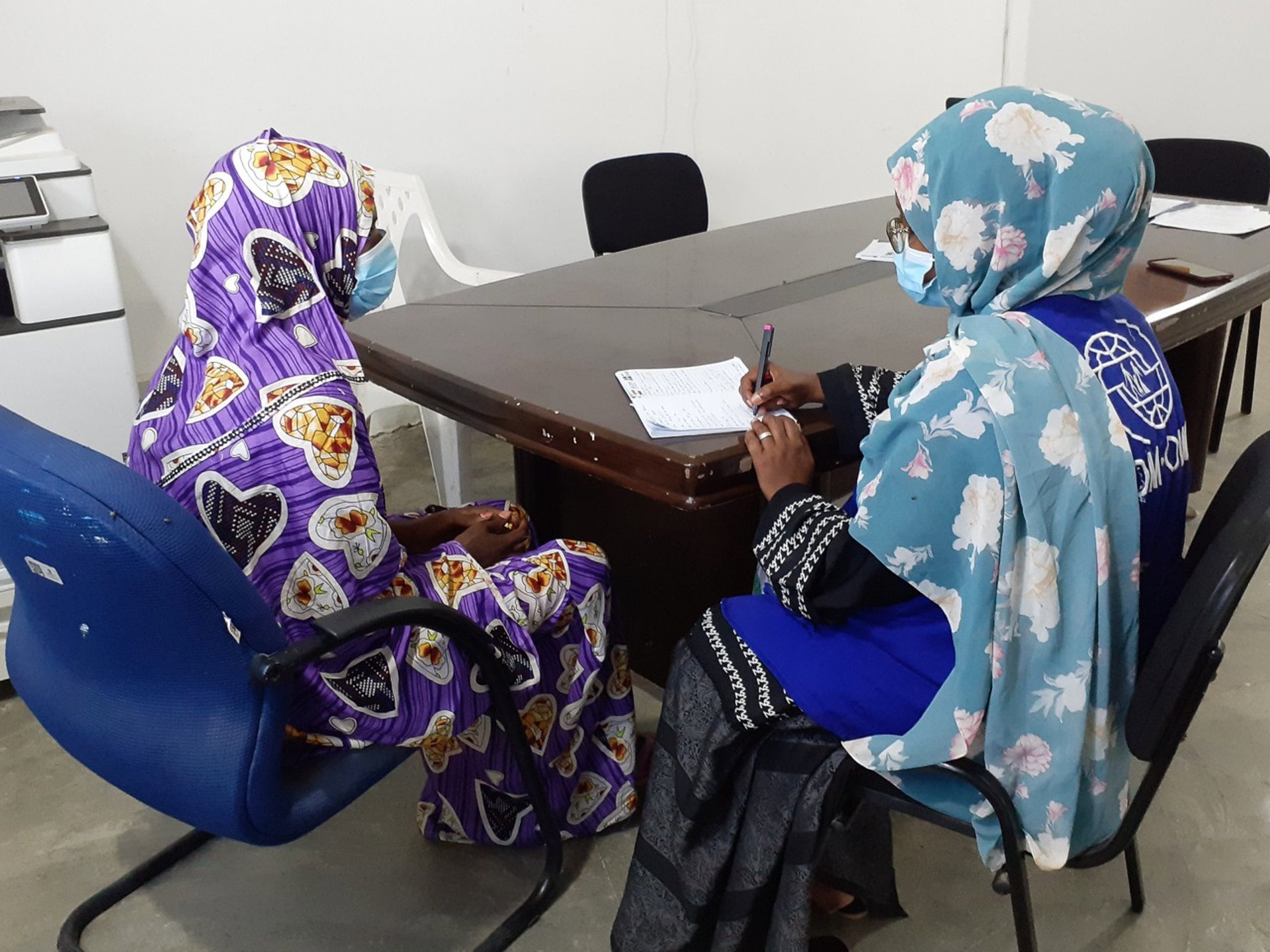21/04/2021 Misrah relata su historia a personal de la OIM en ObockSOCIEDAD INTERNACIONALHAWA DIALLO/OIM