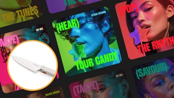 Una piruleta que transmite canciones