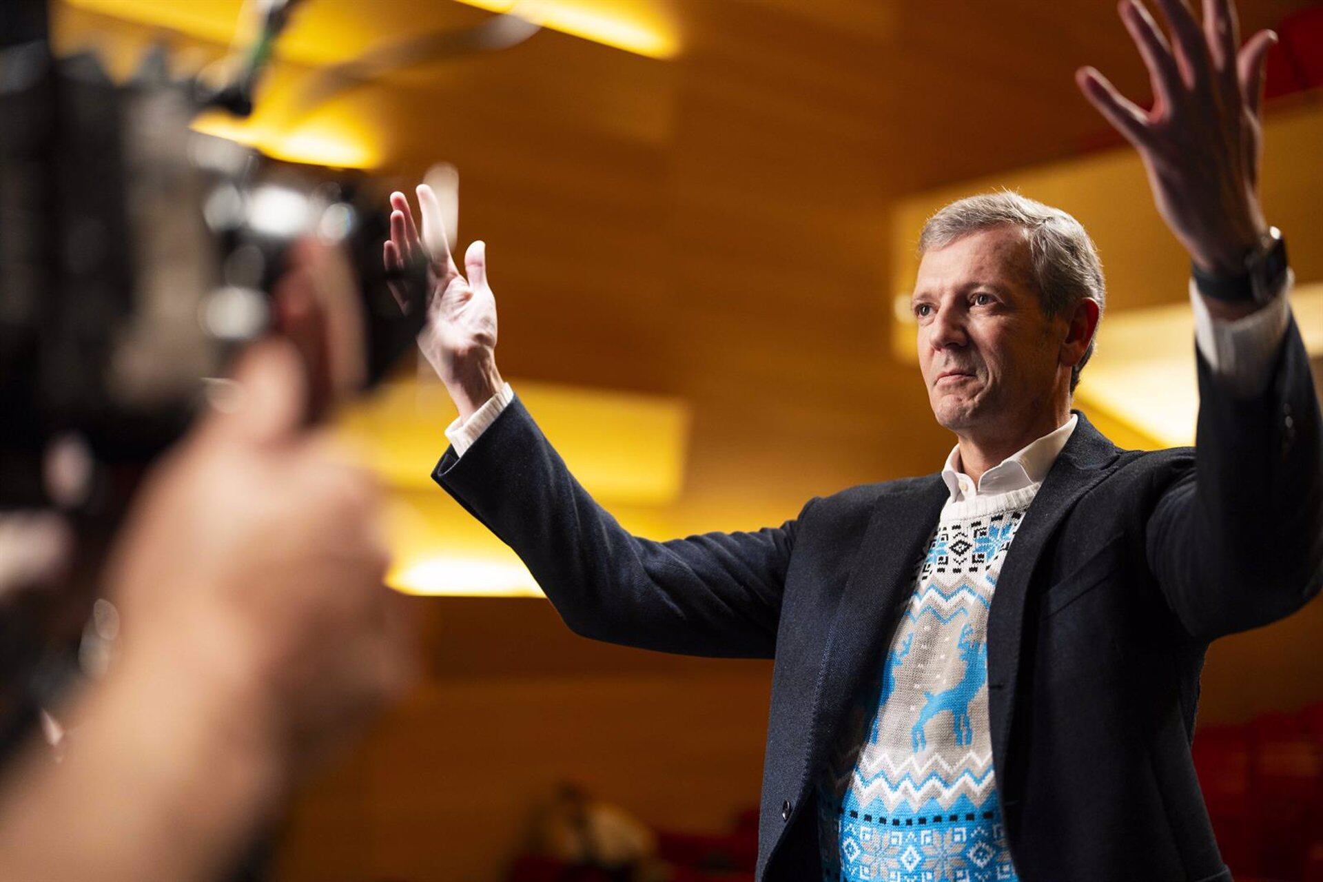 El presidente de la Xunta, Alfonso Rueda. (Europa Press)