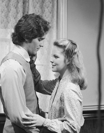 Linwood Boomer en el rol de Adam Kendall en "La familia Ingalls'