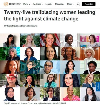 El listado incluye activistas, académicas,