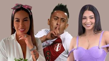 Pamela López y Christian Cueva