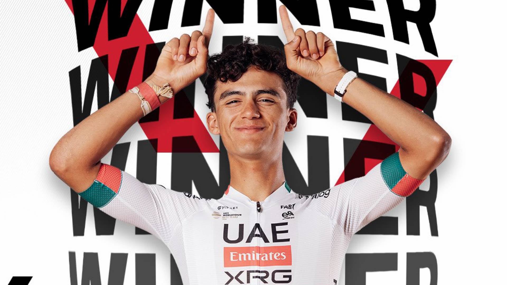 El ciclista azteca tuvo varias complicaciones a lo largo del torneo, pero ha logrado recuperarse en las últimas fechas. (TW UAE Team Emirates)