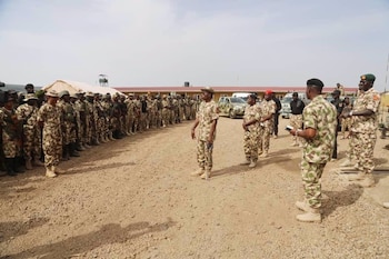 Militares del Ejército de Nigeria