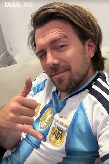 Julián Zucchi saca cara por Argentina tras perder la final y lanza fuerte mensaje: “Después hablamos”. Captura: IG Julián Zucchi.