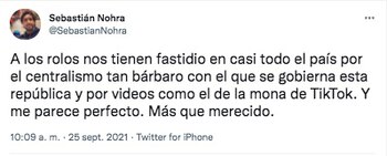 Publicación de Sebastián Nohra