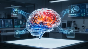 Científicos identifican tres etapas clave en la formación de los vasos sanguíneos del cerebro