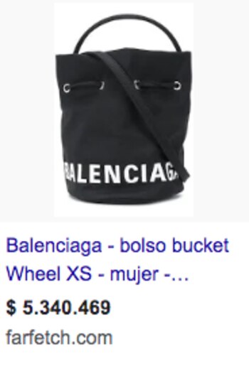 El lujoso bolso con el