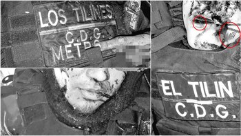 Así quedaron los cuerpos dentro