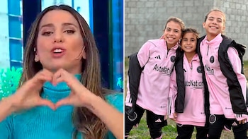 Cinthia Fernández compartió la pasión
