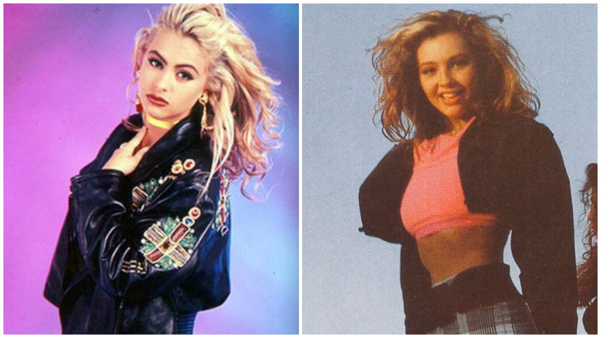 Thalia y Paulina (Foto: Twitter@ThaliaNationWW1)