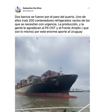 El senador uruguayo Sebastián Da