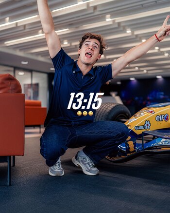 Colapinto ya está exponiendo su