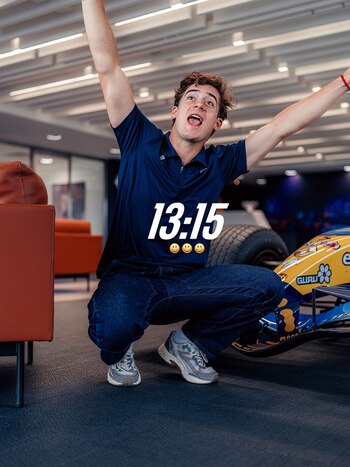 Colapinto ya está exponiendo su