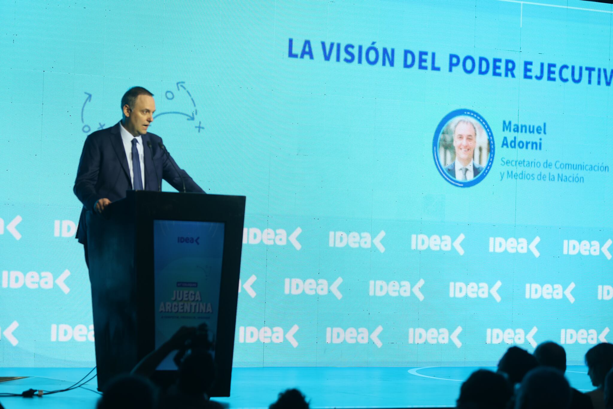 El funcionario nacional remarcó que elH Gobierno está convencido del camino tomado y que seguirá ese rumbo (Christian Heit)