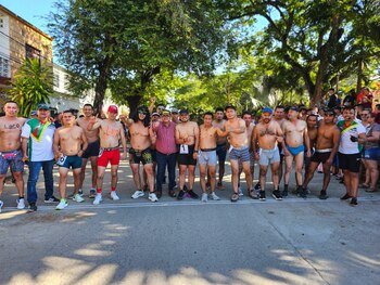 La carrera en calzoncillos es