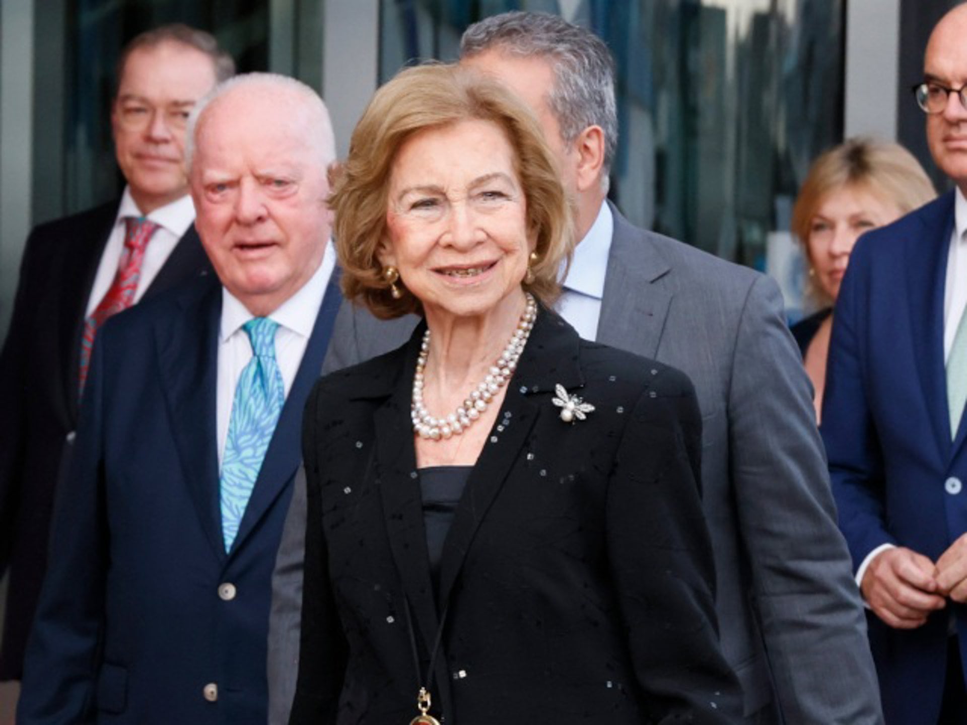 La reina Sofía, premiada en Gran Canaria, recuerda a su hermana una vez más de luto