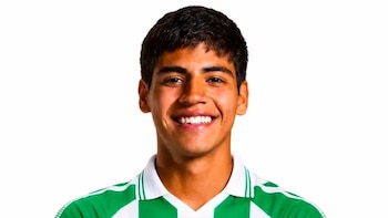 Rafael Guzmán debutó en la UEFA Youth League con Real Betis: ingresó en el complemento del empate a cero contra Lille