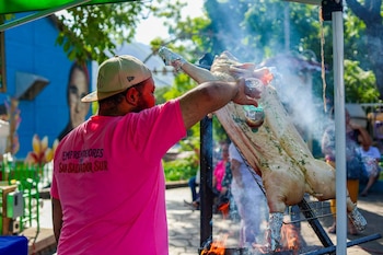 Festival del cerdo en San Salvador Sur