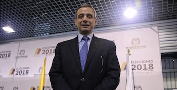 Miguel Gómez afirmó que la evasión llega al 35% en el IVA y a cerca del 40% en el impuesto sobre la renta en Colombia - crédito Luisa González/Colprensa