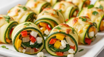 La receta de rollitos de