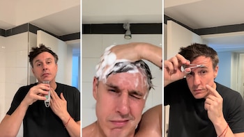Roberto García Moritán mostró su rutina matinal en TikTok y desató una catarata de comentarios