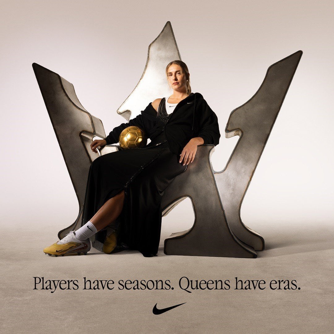 Alexia Putellas y Nike celebran el tercer Balón de Oro con una edición dorada de sus botas