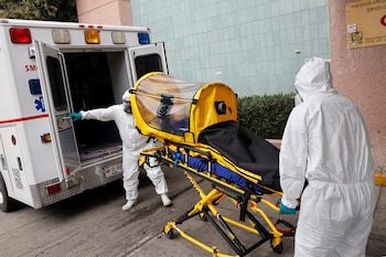 Algunas ambulancias se van tan