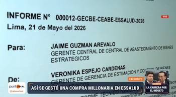 EsSalud habría realizado una compra millonaria de medicamentos en stock no crítico, mientras persisten cuestionamientos por falta de fármacos oncológicos. Captura: Latina.