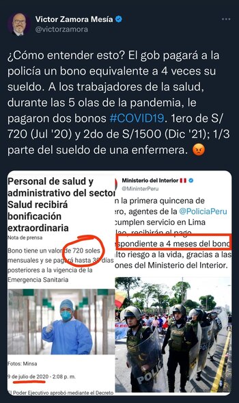 Exministro de Salud compara el