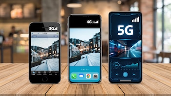 Qué significa 3G, 4G y 5G cuando aparece en la pantalla del celular