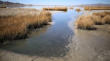 El nivel del lago Titicaca