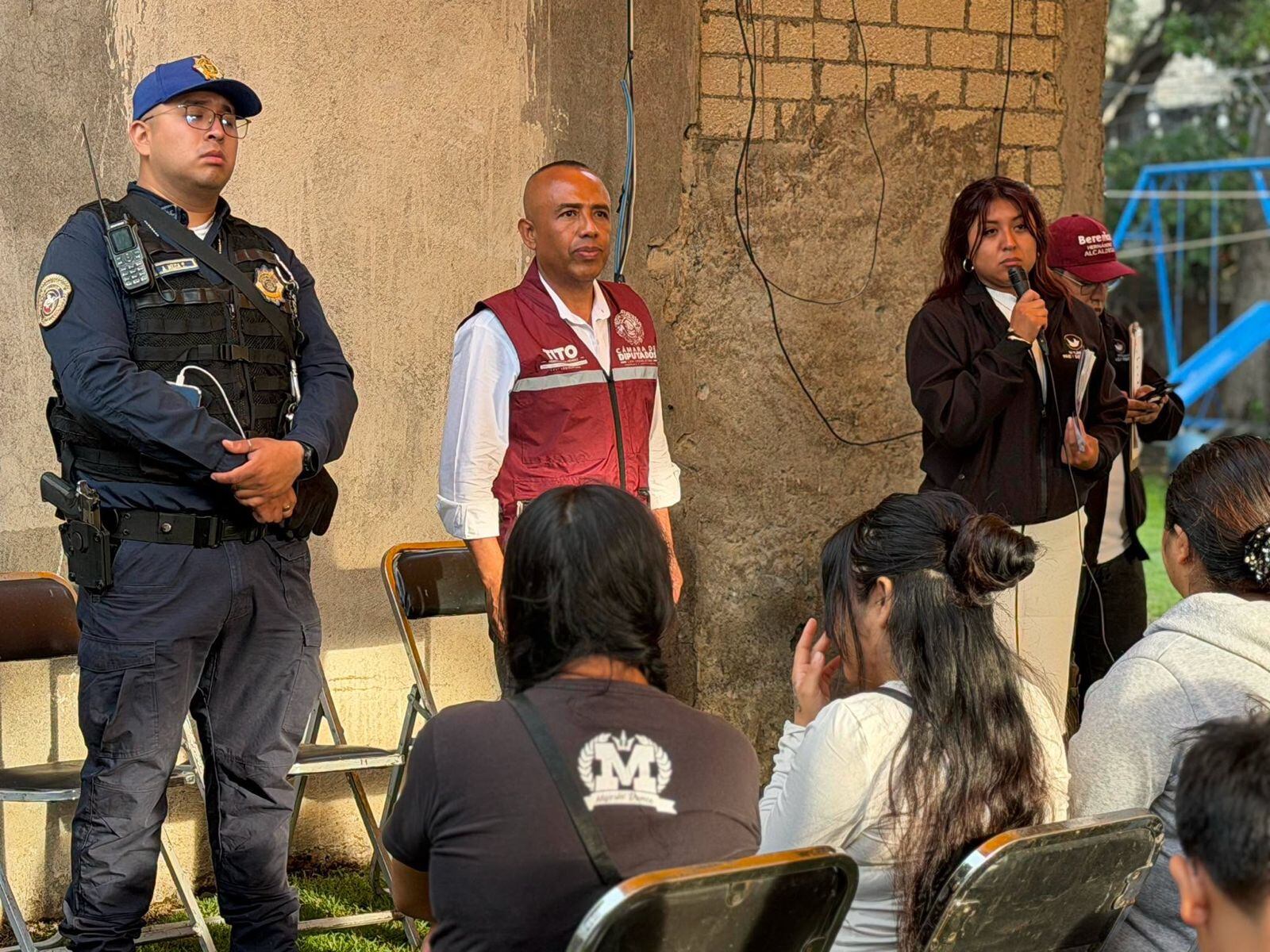 Que la ciudadanía participe en temas de seguridad de la alcaldía (especial)