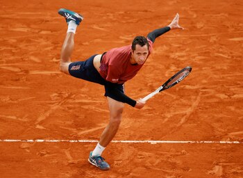 El tenista bumangués Daniel Galán