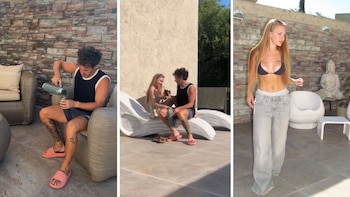 Nicolás Cabré y Rocío Pardo