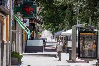 Fotografía de un termómetro de