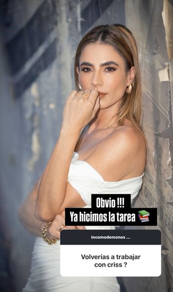 Carla Giraldo comentó en Instagram