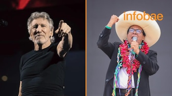 Roger Waters, exintegrante de Pink Floyd, pide a peruanos votar por Roberto Sánchez en segunda vuelta. (Foto: Composición - Infobae)
