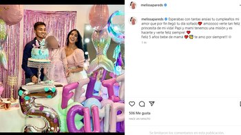 Melissa Paredes dedica emotivo mensaje