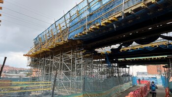 Las obras se encuentran en