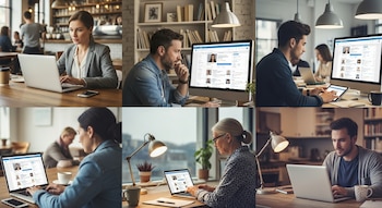 Varias personas de diferentes edades