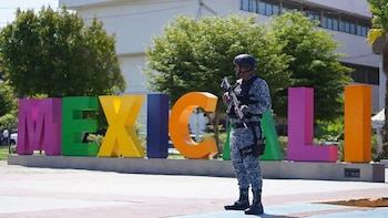 Más de 450 agentes blindan Mexicali tras amenaza con explosivos: investigan posible vínculo con Los Rusos