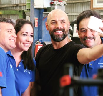 El primer famoso que acudió