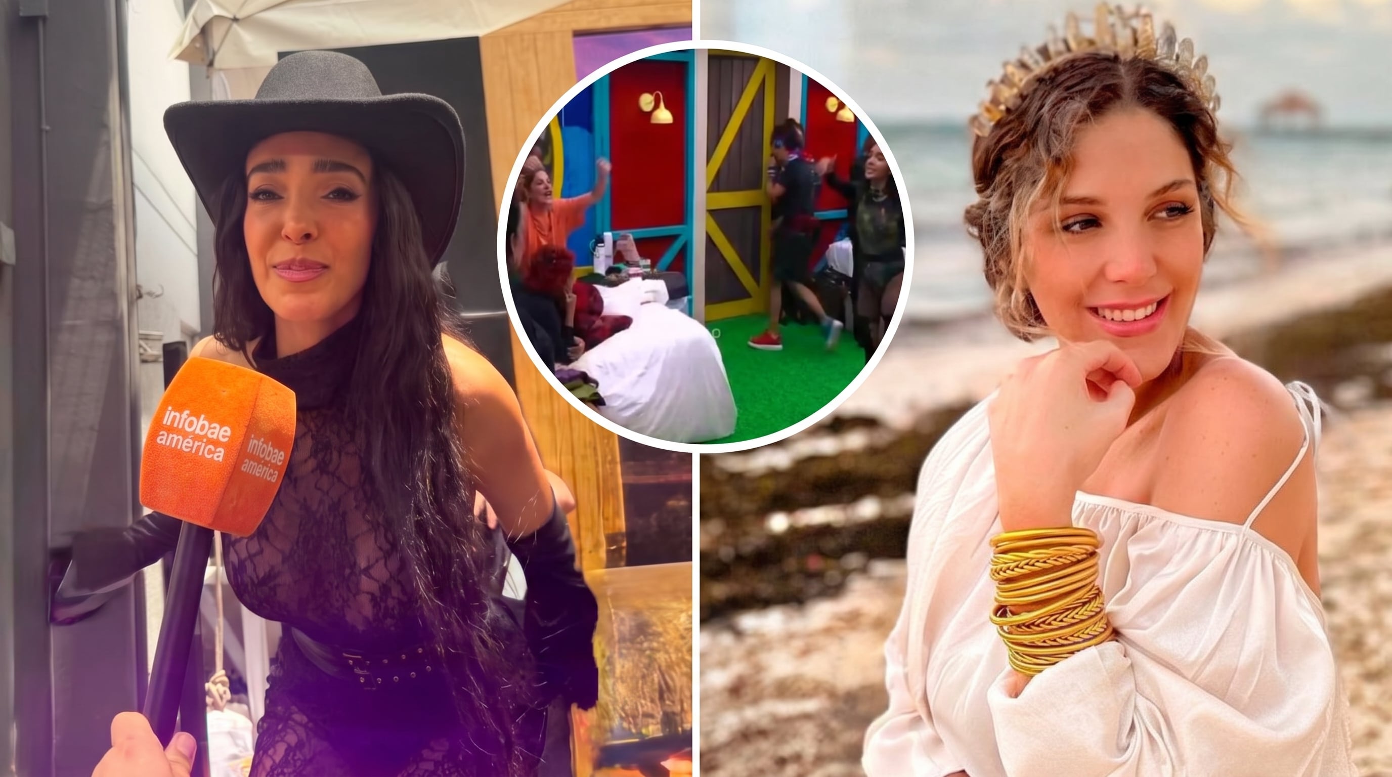 El conflicto se originó cuando Manelyk le reprochó a Natalia querer sumarse a su grupo de estrategia pese a no haberla respaldado en una dinámica de nominación reciente. (Composición fotográfica/Redes sociales/TvAzteca)