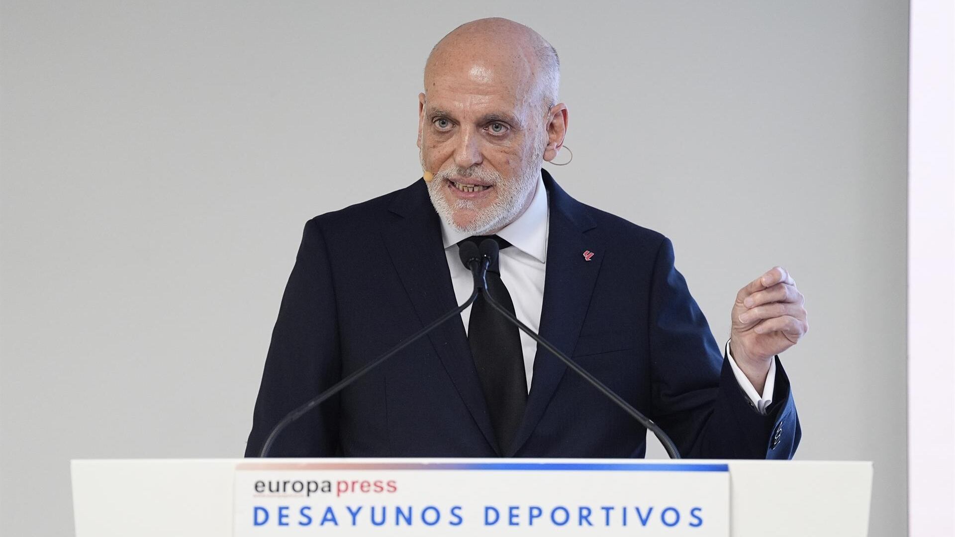 El presidente de LaLiga, Javier Tebas (Europa Press)