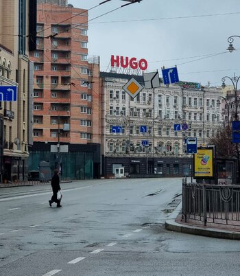 Infobae en Ucrania - Kiev - Invasión Rusa - Cobertura Sánchez Mariño