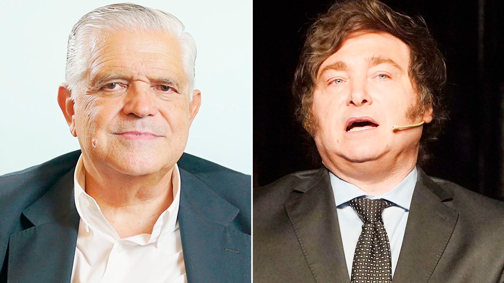 Ricardo López Murphy y Javier Milei.