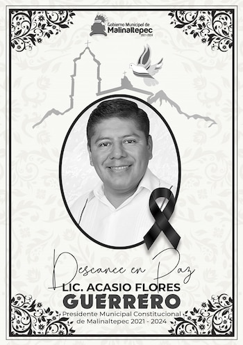 Acasio Flores habría sido asesinado