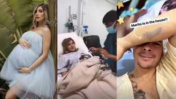 Korina Rivadeneira dio a luz